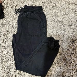 Black Thread and Supply black pants